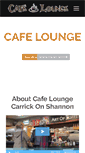 Mobile Screenshot of cafelounge.ie